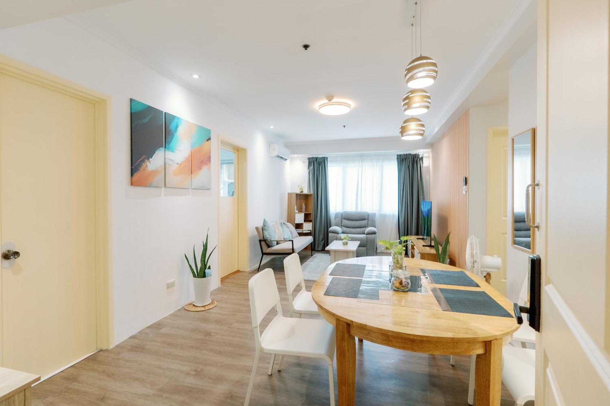 Cozy 2-Bedroom At South Of Market Soma Bgc Near Sm Aura, Market! Market! & Bonifacio High Street Taguig Exterior foto